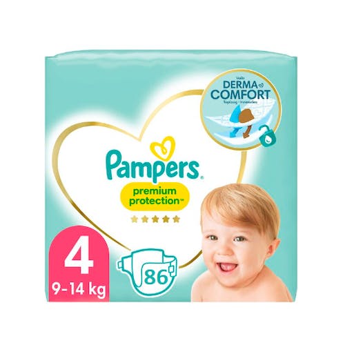 Couches Pampers Premium Protection Taille 6 (13+ kg) - 144 Couches Bébé –